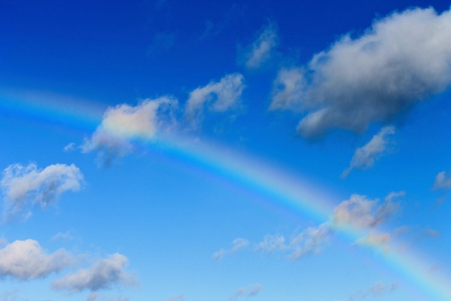 duha nám ukazuje všechny základní barvy